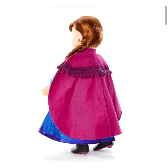 NEW American Girl Disney Frozen ANNA COLLECTOR DOLL 18" Limited Edition BOX - Picture 2 of 15